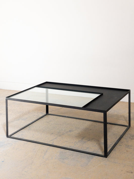 Metal & Glass Coffee Table