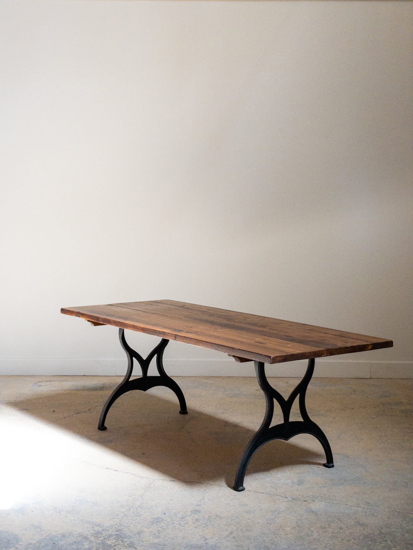 Table with Iron Base