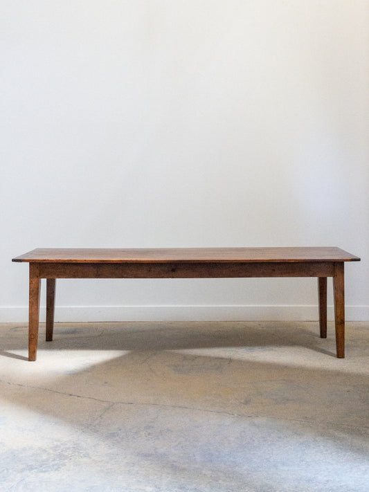 Vintage Long Pine Table