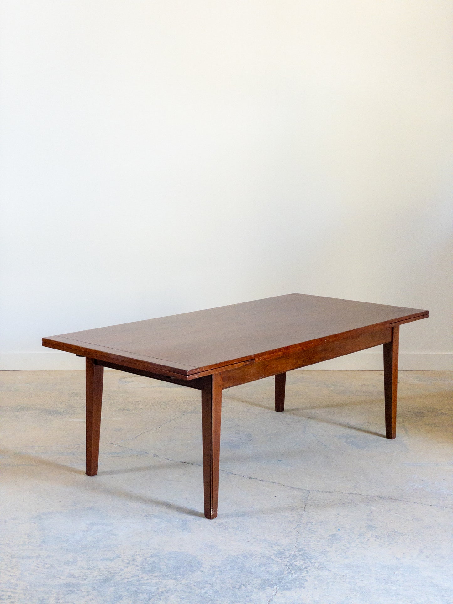 Handcrafted Cherry Drawleaf Table