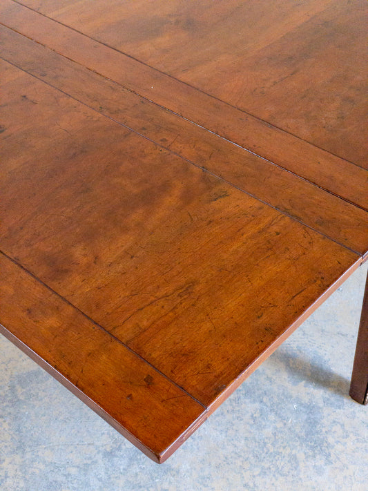 Handcrafted Cherry Drawleaf Table