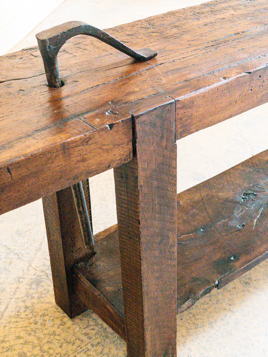 Antique French Carpenters Bench